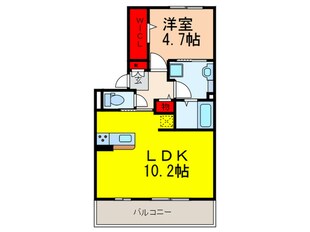 アゼリアの物件間取画像